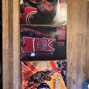 Vintage Michael Jordan Becket Basketball Magazines Set